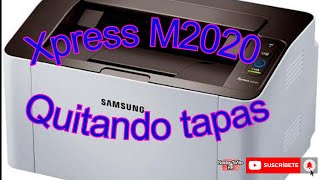 Samsung Express M2020 Así Debes Quitar Las Tapas Laterales [upl. by Anawik]