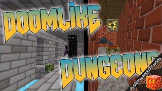 Doomlike Dungeons Mod 112211021710 Random Dungeons for Minecraft PC [upl. by Fleck]