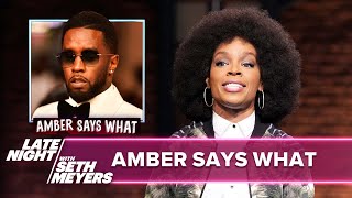 Amber Says What P Diddy Republicans Endorsing Kamala Harris [upl. by Chara297]