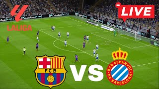 🔴LIVE Barcelona vs Espanyol  LaLiga 2425  Match Live Today Full Match Live Now [upl. by Gerik]