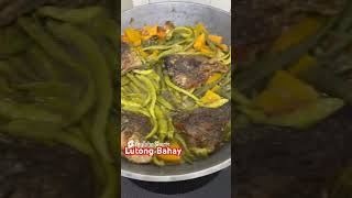 Lutong Bahay nilagang mais at mani sinigang na salmon at pakbet na may pritong tilapia kusinero [upl. by Gibbs]