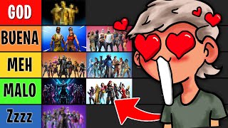 ORDENE TODAS las TEMPORADAS de FORTNITE de PEOR a MEJOR [upl. by Schonfield389]