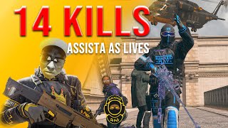 14 KILLS ASSISTA AS LIVES [upl. by Marquet]