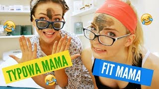 TYPOWA MAMA VS FIT MAMA  U KOSMETYCZKI 4 [upl. by Teri]