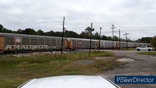 Amtrak UP amp CPKC Trains in Vidor [upl. by Notgnirrac]