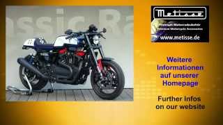 Metisse Harley VCR1200  Ultimate Cafe Racer [upl. by Dedrick202]