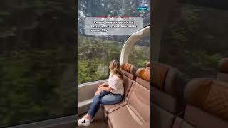 Rocky Mountaineer Train shorts rockymountaineer luxurytraintravel [upl. by Htrow795]