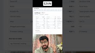 Sjvn Latest News ab kya kre sjvn [upl. by Aivila17]