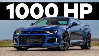 1000 HP Camaro ZL1 Test Drive  THE EXORCIST by HENNESSEY [upl. by Jard]