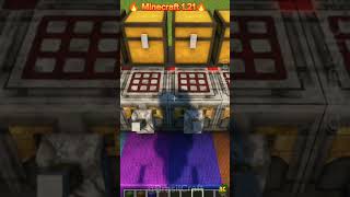 🔥 AutoCraft Minecraft 121 🔥 minecraft minecraftupdate amongus shorts short minecraftpe [upl. by Eiramenna]