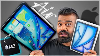 iPad Air M2 Unboxing amp First Look  Best For Students🔥🔥🔥 [upl. by Laddy754]