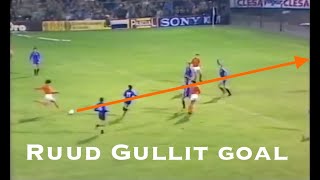 Ruud Gullit long range goal [upl. by Akiret]