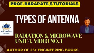 TYPES OF ANTENNA [upl. by Varuag]