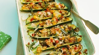 Recette  Gratin de courgettes rapide [upl. by Sillert]