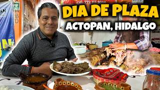 BARBACOA de BORREGO MERCADO y el DÍA de PLAZA en Actopan Hidalgo  Probé Mucha Comida 😳 [upl. by Lanam]