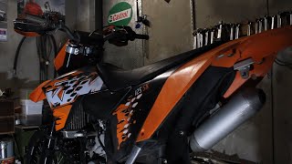 KTM SX 125  Bike Check [upl. by Atinet150]