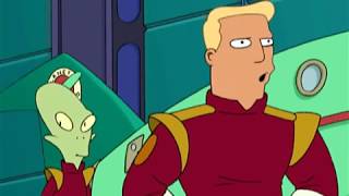 Futurama Zapp Brannigan  DESTROY ALL ALIENS [upl. by Mackey]