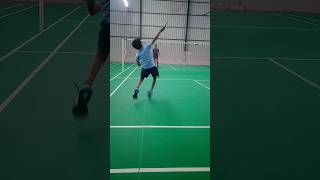 Badminton U9 Singles 😎🔥 badmintonfootwork badminton badmintonlovers messi ronaldo shorts [upl. by Pryce]