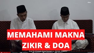 LIVE  Memahami Makna Zikir amp Doa [upl. by Kristie]