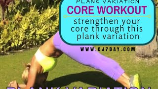 Strengthen and Tone Your Core with this Plank Variation with Chalene Johnson [upl. by Shishko471]