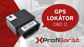 GPS lokátor do auta OBDII  Profigarazcz [upl. by Huntlee916]