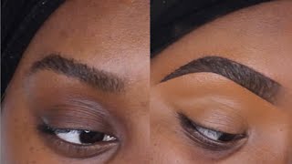 UPDATED EYEBROW TUTORIAL  IDENTICAL TWINS NOT SISTERS [upl. by Sinnod]