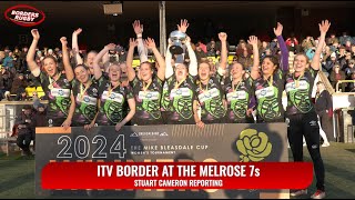 ITV BORDERS RUGBY ROUNDUP  MELROSE 7s  15224 [upl. by Tobias]