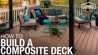 Learn How To Build a Deck with Composite Decking Material [upl. by Ynnos]