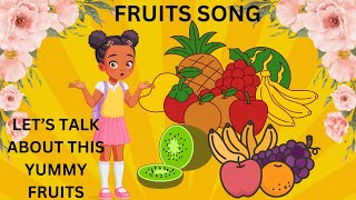 Introduce Fruits name Rhymes  Fruit Song [upl. by Malvino]