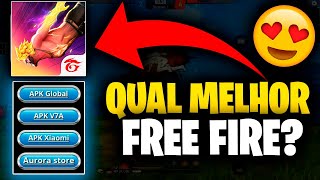 QUAL MELHOR FREE FIRE X86 ✅ GLOBAL V7A XIAOMI [upl. by Andert]