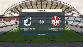 FIFA 23  Minnesota United vs Kaiserslautern  Stadion Hanguk  Gameplay [upl. by Kinsler]