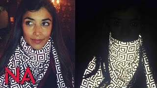 How The AntiPaparazzi Scarf That Ruins Photos Really Works [upl. by Oakman]