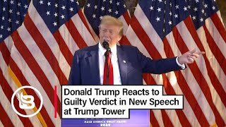 Trump Responds to Guilty Verdict at Trump Tower  FULL SPEECH [upl. by Snodgrass]