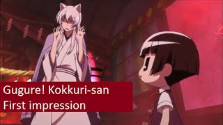 Gugure Kokkurisan 繰繰れ！コックリさん Episode 1 Review  First impression [upl. by Jeth]