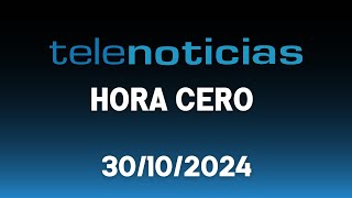 EnVivo  Hora Cero por Telenoticias Rcavada 30102024 [upl. by Htebasile588]