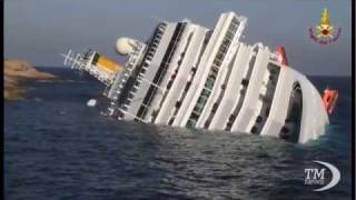 COSTA CONCORDIA trovati altri 2 cadaveri le vittime sono 5 [upl. by Hernandez]