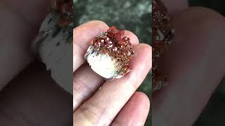 天然石 Vanadinite 褐鉛鉱 鉱物 天然石 原石 指輪 [upl. by Eiramannod222]