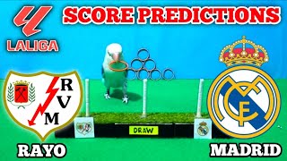 REAL MADRID VS RAYO  LA LIGA SPAIN  SCORE PREDICTIONS [upl. by Millur700]