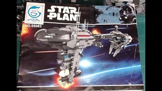 KO blocks  Lepin 05083 Nebulon B Frigate  Part 3 [upl. by Eihcra]