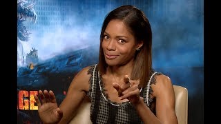 “The Rock Is THE Best Kisser” Naomie Harris On Rampage Deleted Kissing Scene [upl. by Spoor953]