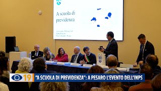 “A scuola di previdenza’’ a Pesaro l’evento dell’INPS [upl. by Yellat]