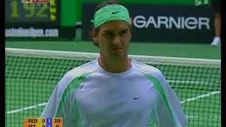 AO 2006 R1  Federer vs Istomin [upl. by Grodin]