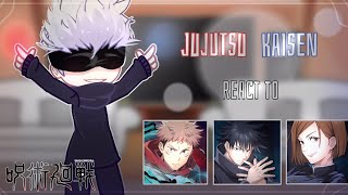 🩸Jujutsu Kaisen react to TikTok🇷🇺🇬🇧 Gacha club noxJJK Megumi Gojo Yuuji NobaraNo shipsSp [upl. by Adnihc]