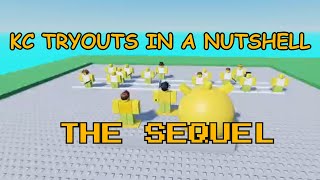 Roblox PMEBGE Animation  KC Tryouts in a nutshell THE SEQUEL [upl. by Nnylyaj663]