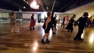 Dancing Crazy Foot Mambo Line Dance By Paul McAdam At The Crystal Ballroom On 10 18 24 [upl. by Walling]