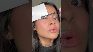 turn lashes into extensions with paper 😱  beauty tips youtubeshort beauty skincare [upl. by Esertak821]