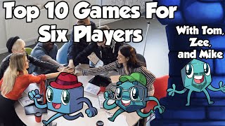 Top 10 Games for Six Players [upl. by Dalenna588]