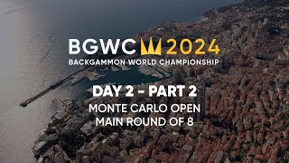 Monte Carlo Open 2024  DAY 2 Stream 1 P2  Main Undefeated Round of 8 [upl. by Alracal163]