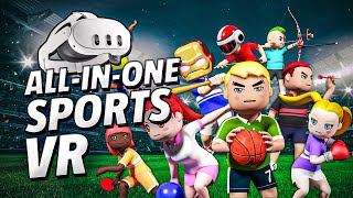 All In One Sports VR  Meta Quest 3 Gameplay  First Minutes No Commentary [upl. by Jeramey]