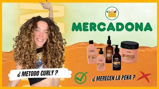 😮 PROBANDO por primera vez los PRODUCTOS DE MERCADONA  Curl Perfect 👨🏾‍🦱👩🏼‍🦱 [upl. by Ryon500]